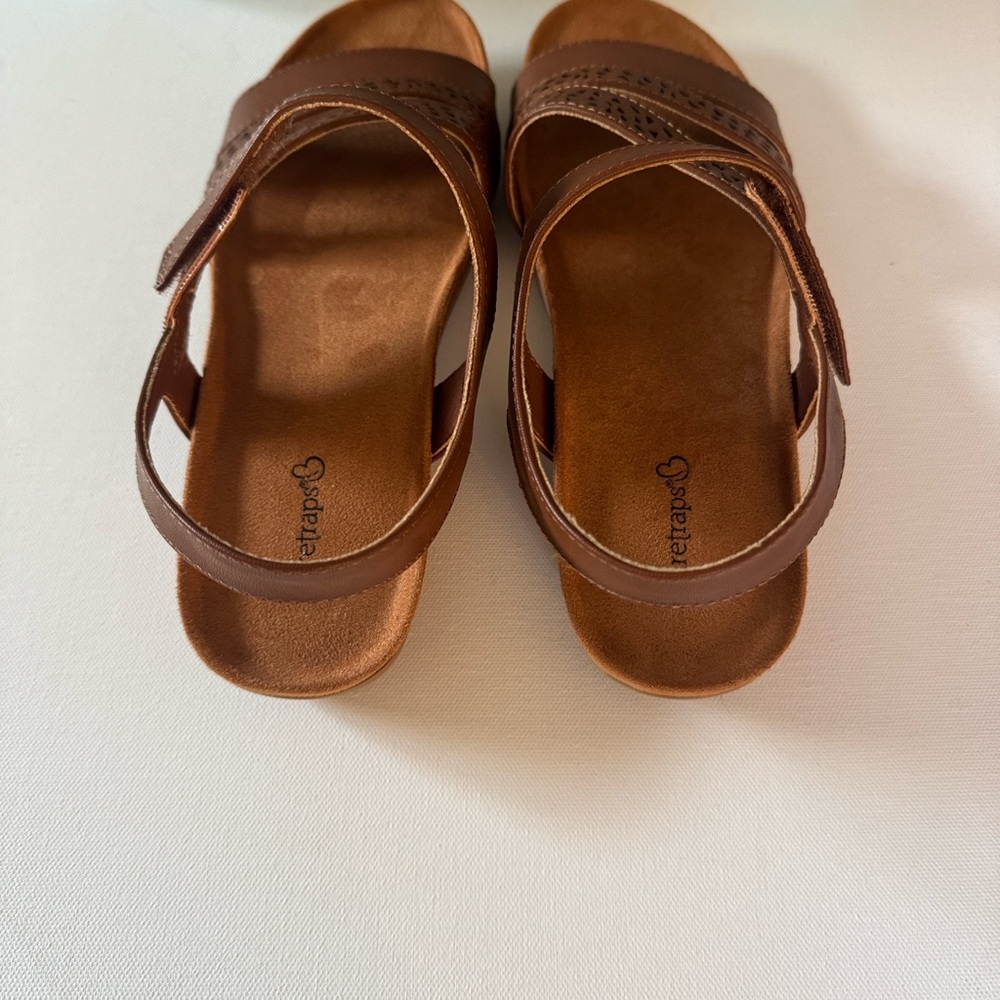 Baretraps Comfort Sandals Womens 9.5 Brown Jinna - Picture 4 of 6